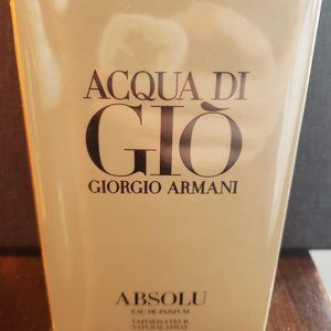 Armani Beauty Acqua di Gio Absolu 75ML 2.5FL OZ BNIB SEALED